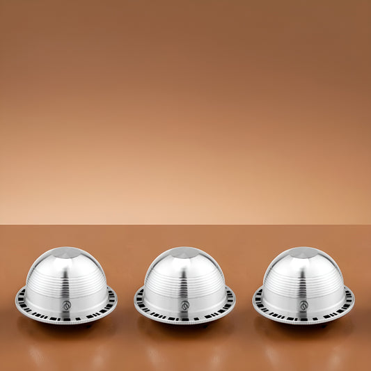 Evercaps® Genanvendelig Kapsel til Vertuo® (undtagen Vertuo® Plus )(3 Evercaps®)